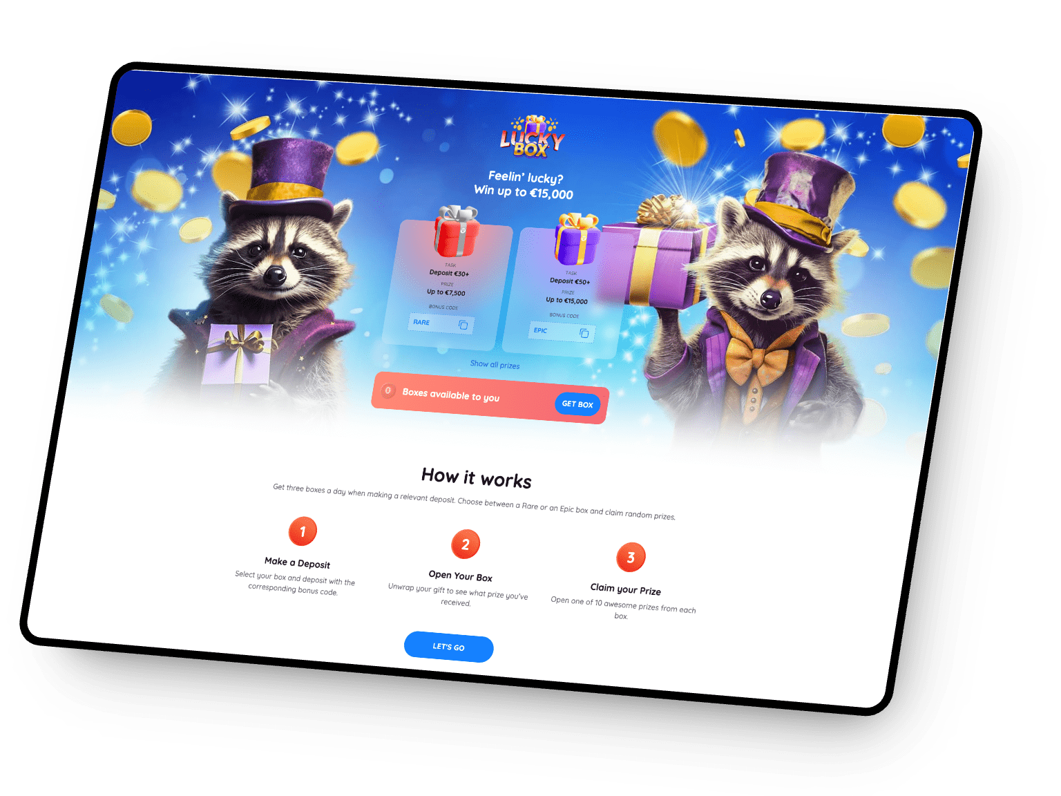 Rooli Casino Interface